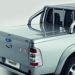 Style-X* Fiksna prevleka prtljažnika s ključavnico, srebrna kovina